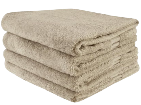 Handdoek Beige