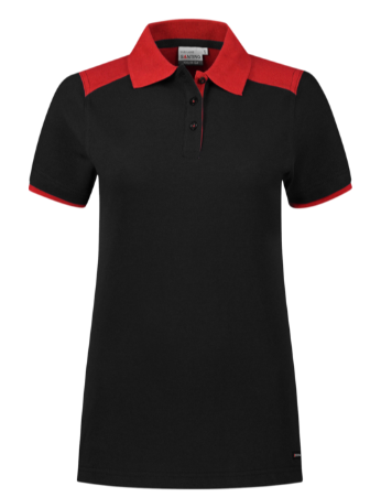 Poloshirt Contrast met verlengd achterpand Dames 210 Ti -D Santino Tivoli Ladies