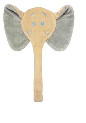 Olifant doekje geel met spenen lus