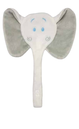 Olifant doekje wit met spenen lus