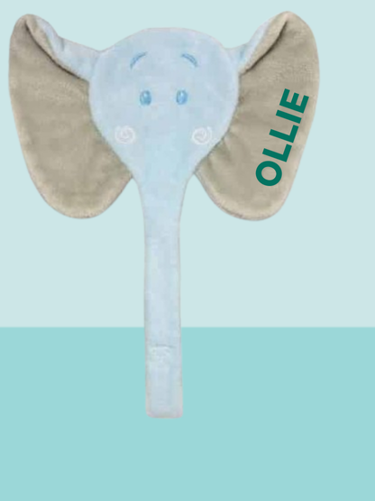 Olifant doekje wit met spenen lus