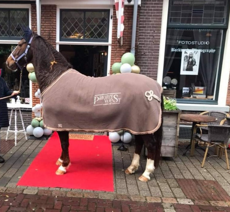 Paardendeken borduren