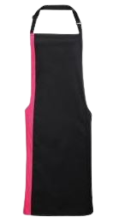 BBQ Schort Zwart-Roze U PW162