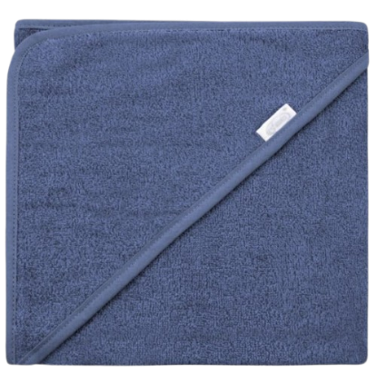 Badcape 100 x 100 cm Silk Blue