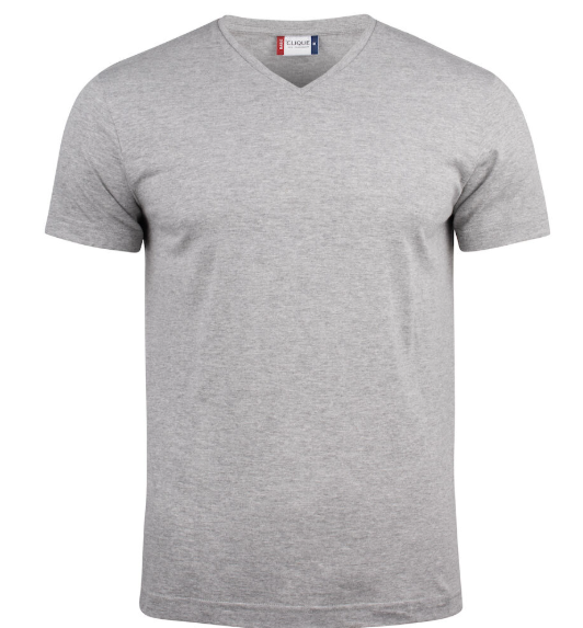 T-Shirt V-Hals 145 U Clique 029035