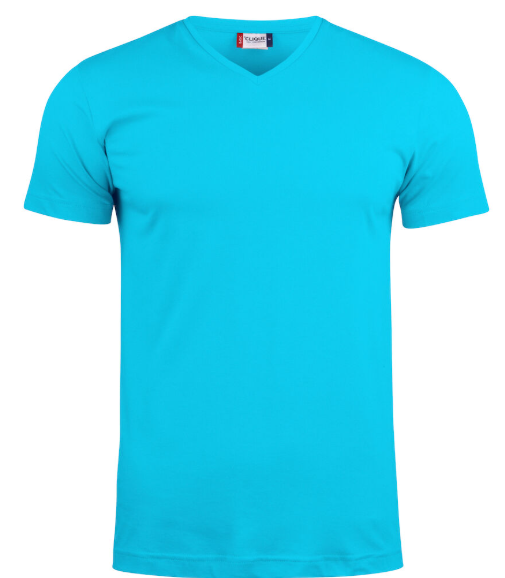 T-Shirt V-Hals 145 U Clique 029035