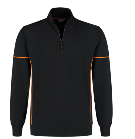 Sweater met rits Contrast 320 Co-U Santino Collin