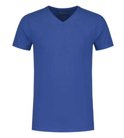 T-Shirt met V-hals 180 Ja-U Santino Jazz
